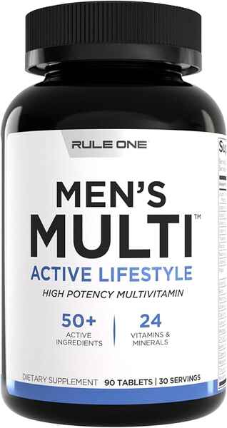 Rule 1 Men's Multi - 90 tablets > İdman qidaları > Витамины и минералы > 