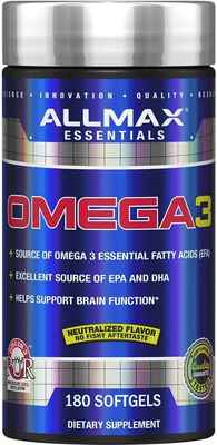 Allmax Omega 3 - 180 softgels > Omeqa > ALLMAX