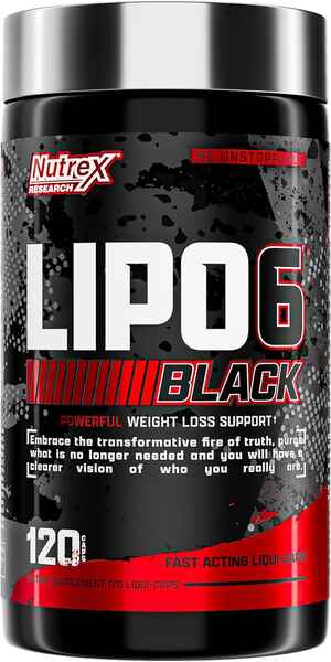 Nutrex Lipo 6 Black (120 caps) > İdman qidaları > Yağ yandıranlar > Nutrex
