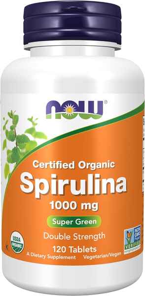 Now Spirulina (1000 mg) - 120 tab > İdman qidaları > Витамины и минералы > NOW