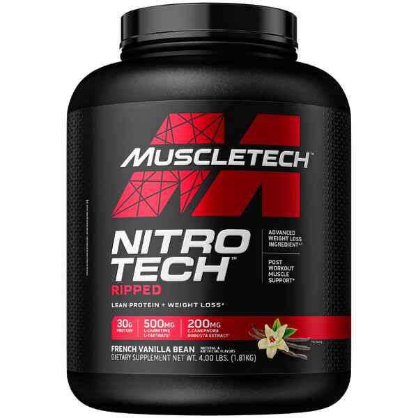 MuscleTech Nitro-Tech Ripped (1.81 kg) > İdman qidaları > Протеины > MuscleTech