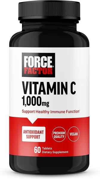 Force Factor Vitamin C (1000 mg) - 60 Tablets > İdman qidaları > Витамины и минералы > 