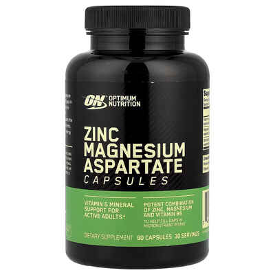 Optimum Nutrition Zinc Magnesium Aspartate (90 caps) > Vitamin və minerallar > Optimum Nutrition