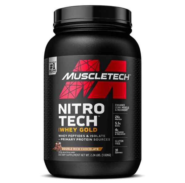 MuscleTech Nitro-Tech 100% Whey Gold (1 kg) > Sport Supplements > Proteins > Whey Protein > Isolate > MuscleTech