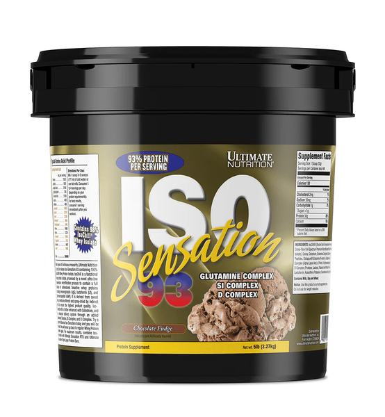 Ultimate Iso Sensation 93 (2.27kg) > İdman qidaları > Protein > Ultimate Nutrition
